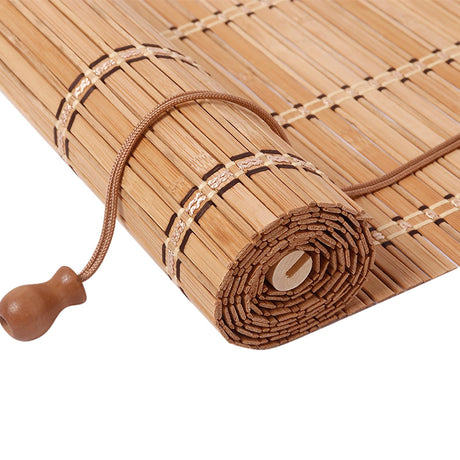 Customisable HIAPES Bamboo Blinds for Indoor and Outdoor Use, Easy Installation and Sun Blocking Efficiency HIAPES