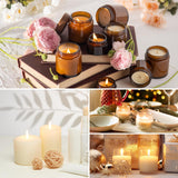 FUHITIM Soy Candle Wax for Candle Making 10 lbs Bag, Premium Natural Soy Wax Flakes, No additives and Pure, 100 Cotton Candle Wicks, 100 Wick Stickers, & 2 Centering Devices FUHITIM