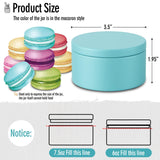 MeiGlow 6oz Macaron-Color Candle Tins 12PCS, Empty Matte Candle Jars Candle Containers with Lids, Wicks, Stickers, Wicks Holder for DIY Candle Making MeiGlow