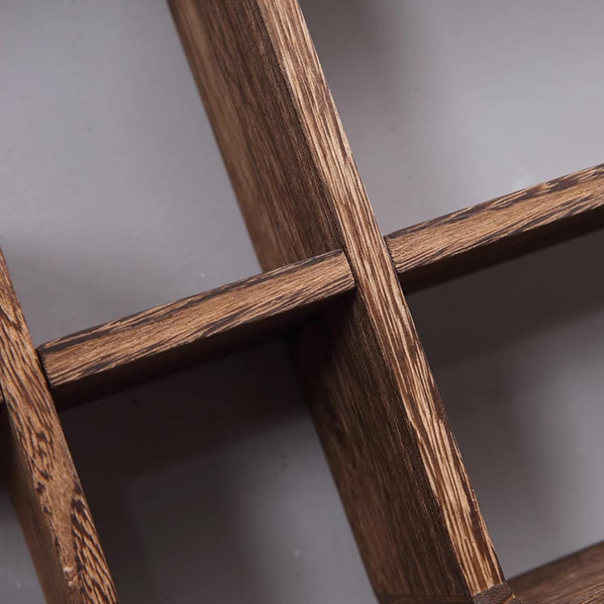 BYRTJSWX Multi-Compartment Trinket Shelf, Wall Mounted Curio Cabinet,Wooden Collectibles Display Case Trinket Display Shelf,for Bedroom, Corridor, Entrance, Living Room, Office(37.4x28x4.7in) BYRTJSWX