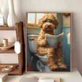 Reivworl Dog Diamond Art Kits for Adults, Dog Diamond Painting Kits, Gem Art Kit for Gifts and Home Interior Decor 12x16 Inch Reivworl