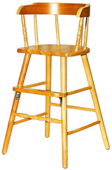 WDB WEBDIRECTBRANDS, INC. Sargent's Sons Amish Style Wooden Youth Chair, Desk, Youth Dinning Chair with Step & Arms | (Clear Coat Finish) WDB WEBDIRECTBRANDS, INC.