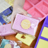 Artcome DIY Soap Making Kit – Molds, Measuring Tools & Packaging for Handmade Soaps - DIY Soap Making Tools for Beginners & Professionals - Ideal for Gift Artcome