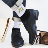 Cozypower 12 Pairs Sublimation Socks Blank Sublimation Printable Socks Heat Transfer Cotton Socks Unisex Athletic Crew Socks for Present DIY Personalized Socks Women Men Cozypower