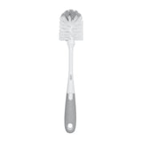 OXO Tot Bottle Brush with Nipple Cleaner, Gray, 1 Count (Pack of 1) OXO