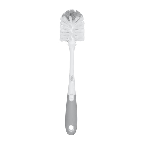 OXO Tot Bottle Brush with Nipple Cleaner, Gray, 1 Count (Pack of 1) OXO