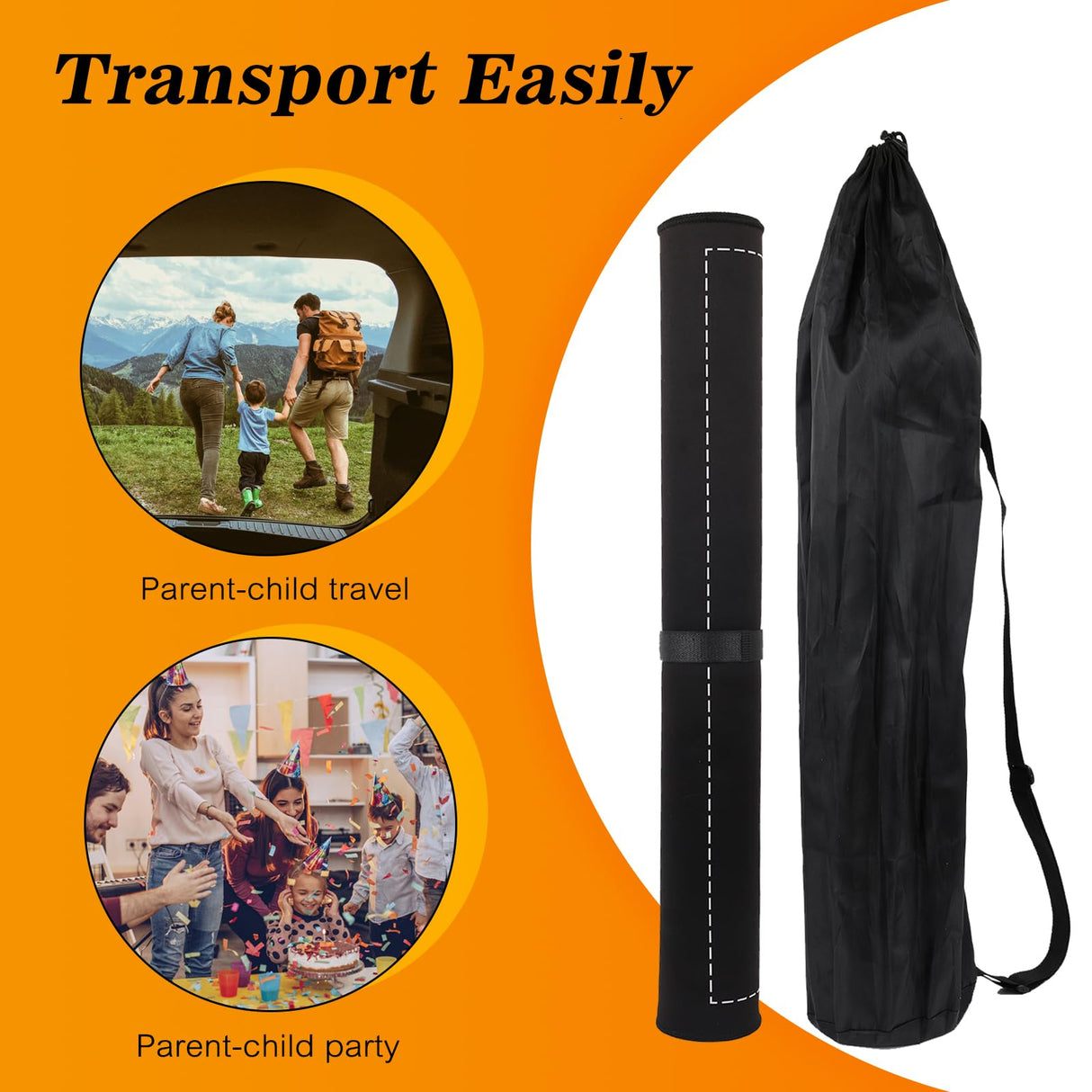 CHODEYE Premium Rubber Jigsaw Puzzle Mat, Roll Up, Saver Pad 46” x 26” Portable Up to 1500 Pieces with Non-Slip Rubber Bottom and Smooth Polyester Top + Storage Bag, 6 Colorful Trays, Rolling Tube CHODEYE