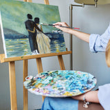 uxcell DIY Canvas Stretcher Bars, 8 x 8 Inch Canvas Frame Wooden Frames Kit Sturdy Stretcher Frames for Oil Paintings Prints Posters uxcell