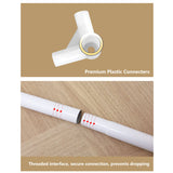 AIKASY California King Size Canopy Bed Frame, Thickened Metal Poles, Four Corner Brackets for Metal & Wood Beds AIKASY