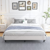 ALDRICH 5 Inch Heavy Duty Metal Box Spring Mattress Foundation 3000lbs Max Weight Capacity/Non-Slip/No Noise/Easy Assembly/Easy Clean Cover,King ALDRICH