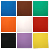 Maker Boards Colors Line of Double Sided Painted 1/8" Basswood Plywood Sheets, 12x12 inches, 1/16th and 1/8th Thickness, 17 Colors Available, Laser Safe, Diode Laser Compatible. Craft Closet
