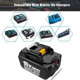 ZJEOSO Replacement for Makita 18V Battery BL1850B 5.0Ah Lithium Compatible with Makita Battery 18 Volt BL1860B BL1850B BL1840B BL1830B BL1815B Series Batteries ZJEOSO