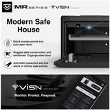 VAULTEK MR Series Dual Layer Smart Handgun Safe Multiple Pistol Storage Smart Safe with Biometric Scanner, Live Alerts, and Auto-Open Door (Biometric + WiFi) VAULTEK