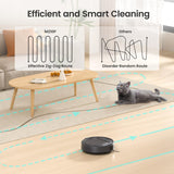 Lefant Robot Vacuum M210 Pro, Super Slim, Powerful Suction with No Tangling Port,Quiet,120 Min Runtime, Self-Charging Robotic Vacuum Cleaner, Ideal for Pet Hair, Hard Floor,App & Voice Control Lefant