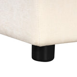 Christopher Knight Home Davinz 87.4" L-Shaped Sectional Sofa, Chenille 3 Seater Couch, Sectional Couches with Chaise Lounge, Upholstered Sofa Couch with Reversible Armrests for Living Room, Beige Christopher Knight Home