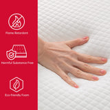 BestMassage Full Mattress, 8 inch Gel Memory Foam Mattress Queen Size for Cool Sleep & Pressure Relief, Medium Firm Mattresses CertiPUR-US Certified/Bed-in-a-Box/Pressure Relieving BestMassage