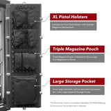 Stealth Premier 23 Gun Safe PR23 UL RSC Burglary Rated, 90 Minute Fire Protection, 23 Gun Capacity UL Listed Lock, CA DOJ Approved, Shelves & Customizable Door Panel Organizer Stealth