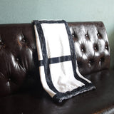 1 Pack Sublimation Blanket Blanks 40"X60" Throw Blankets for Heat Press, Baby Printed Blanket, DIY Custom Personalised Sublimation Photo with 20 Panel GEKIXUTP