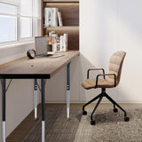 KAZAKA Adjustable Table Legs,20-30 inch for Activity Table,Office Table,Kidney Table-Set of 4 (Black) KAZAKA