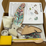 EOQIFJM Craft Kit for Adults - Porcelain Tile Mixed Colour Mosaic DIY Home Decoration Painting Art EOQIFJM