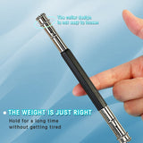 5 Pcs Adjustable Metal Pencil Extender for Artists Pencil Pull Pro Charcoal Holder, Double-ended pen sleeve extender Pencil Lengthener Tool Coupling Device for School Office Sketch Art Writing Hetenoyo