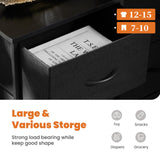 Sweetcrispy Dresser, Dresser for Bedroom Drawer Organizer Storage Drawers, Fabric Storage Tower with 8 Drawers, Chest of Drawers with Steel Frame, Wood Top for Nursery, Living Room, Closet Sweetcrispy