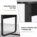 8FT Conference Table, 94.5" D x 47.3" W x 29.5" H Boat Shaped Meeting Table with Rectangle Grommet, Modern Seminar Boardroom Table for Office Conference Room (8ft, Walnut & Black) MaverickFurni