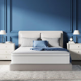 Avenco 10 Inch Queen Mattress, Hybrid Mattress in a Box with Smarts™ Coil Individually Pocket Spring, Medium Firm Mattresses with Memory Foam for Pressure Relief,CertiPUR-US Certified for Adults Avenco