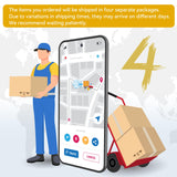 DWVO 8x9FT Outdoor Storage Shed w/o Floor, All-Weather Plastic Shed with Lockable Doors, Window & Vents, Plastic Tool Shed for Backyard, Patio, Poolside, Lawn, Gray DWVO