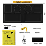 Portable Blackout Curtains - (39" x 57") 100% Windows Blackout Curtains for Bedroom, Temporary Shades & Blinds for Window, Home, Baby Room, Dorm Room, Rv, Office, Nursery, Travel Auzoe