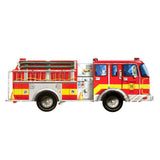 Melissa & Doug Fire Truck Jumbo Jigsaw Floor Puzzle (24 pcs, 4 feet long) - FSC Certified Melissa & Doug