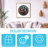 Wooden Puzzles for Adults - Dragon's Library Wooden Jigsaw Puzzles for Adults 200 Pieces, Unique Shape Wooden Dragon Puzzle, Wood Puzzles Adult, Gifts for Friends, Family, Home Decor (M-11.4*11.4 In) Pijesaksa