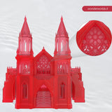 ELEGOO Water Washable 3D Printer Resin, 405nm Rapid UV Curing Standard Photopolymer Resin, Easy to Clean, High Precision 3D Water Wash Resin for LCD/MSLA/DLP 3D Printer Printing, Clear Red 1000G Deeplee