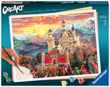 Ravensburger CreArt Fairytale Castle Paint by Numbers Kit for Adults - Painting Arts and Crafts for Ages 14 and Up Ravensburger