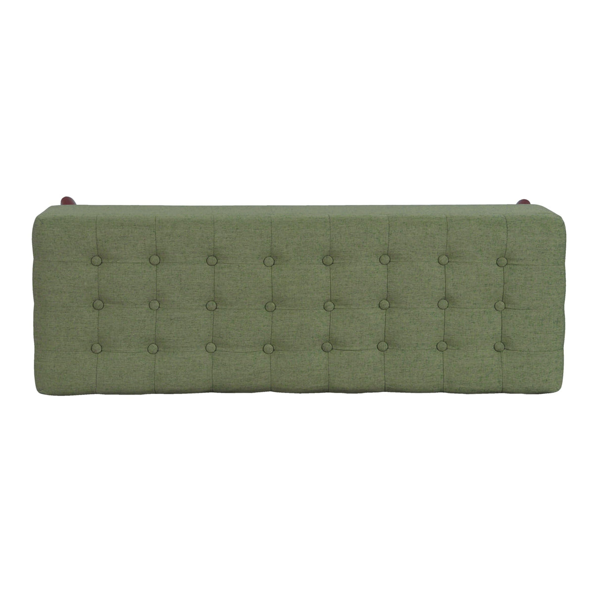 HomePop Modern Storage Bench, Green Large HomePop