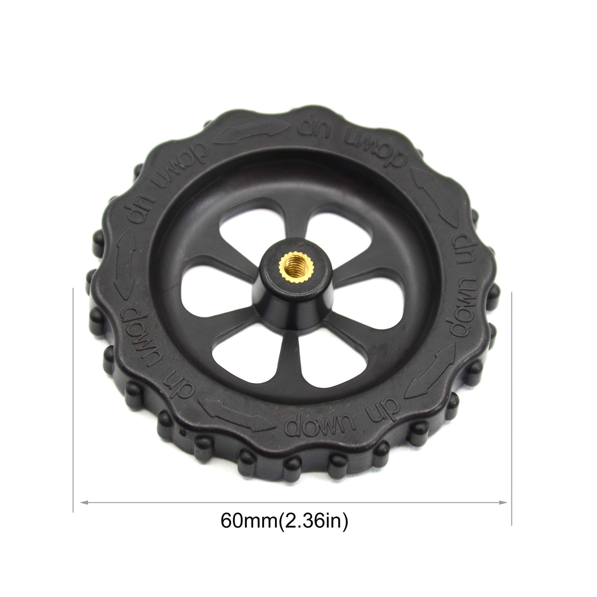 Befenybay 4PCS Upgraded Hand Twist Leveling Nut Diameter 60mm, 4PCS Hot Bed Spring, 4PCS M4X35mm Screws for Creality 3D Printer CR-10 CR-10s Ender 3 Ender 3 Pro Ender 5 Befenybay