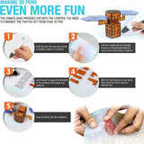 3Dmate Starter - Transparent 3D Pen Mat 9 x 7 Inches with Compatible Stencils Book - Flexible Two-Sided Heat-Resistant Silicone - 3D Pen Accessories - Templates for Kids, Adults 3Dmate