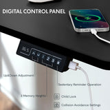 FLEXISPOT 63'' L Shaped Standing Desk with Drawers, Adjustable Height Desk with Shelves, Large Corner Stand Up Desk with Headphone Hooks for Home Office, Black Top+ Black Frame FLEXISPOT