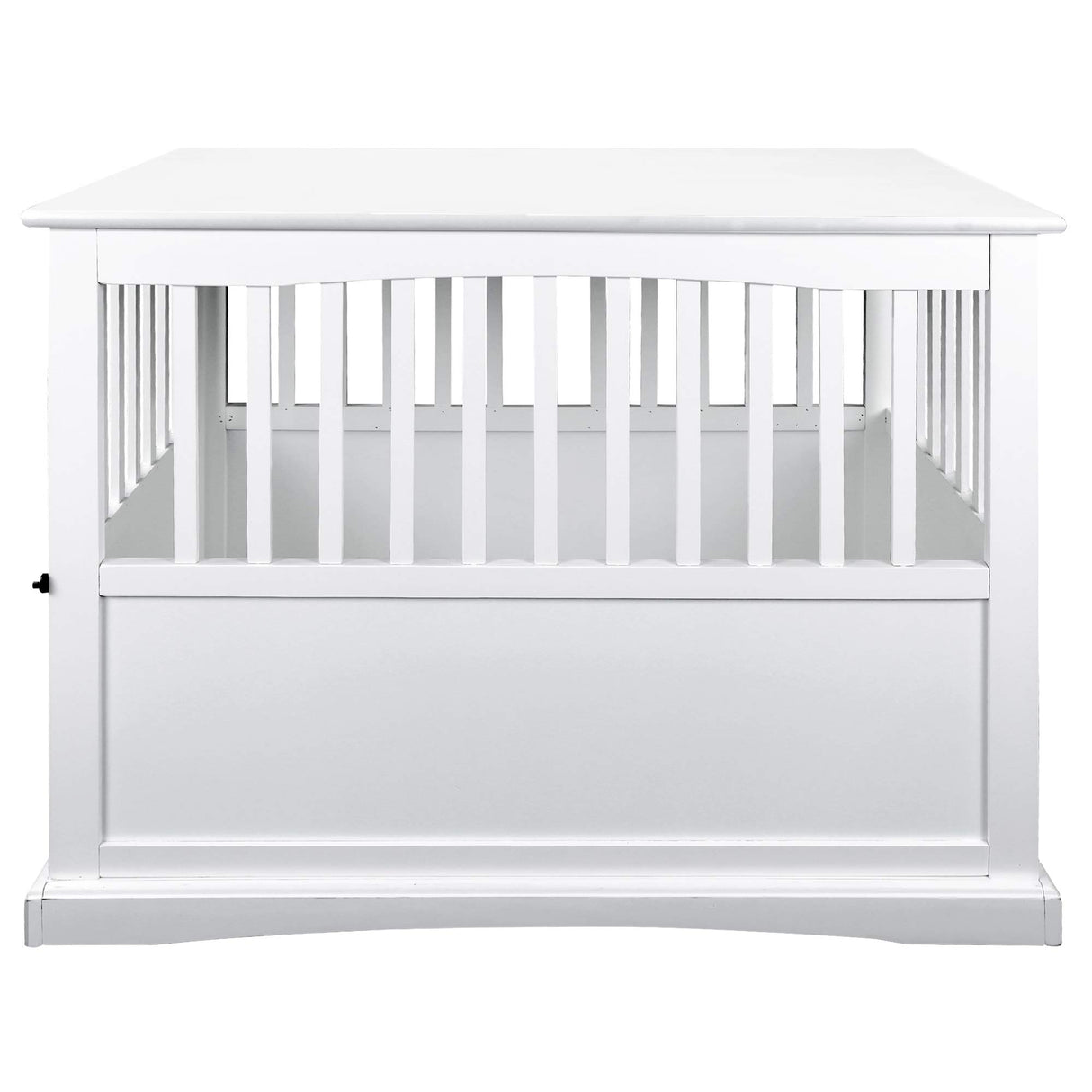Casual Home Wooden Large Pet Crate, End Table, White 36.50" x 24.00" x 29.25" Casual Home