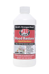 J-B Weld 40001 Wood Restore Liquid Hardener - 16 oz., Original version J-B Weld