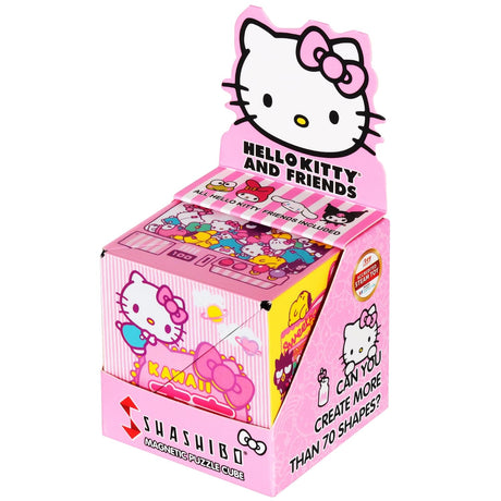 SHASHIBO Hello Kitty & Friends Shape Shifting Box - Award - Winning,Patented Magnetic Puzzle Cube w/ 36 Rare Earth Magnets - Fidget Toys for Adults & Kids 8+, Transform Into Over 70 Shape (Kawaii) Shashibo