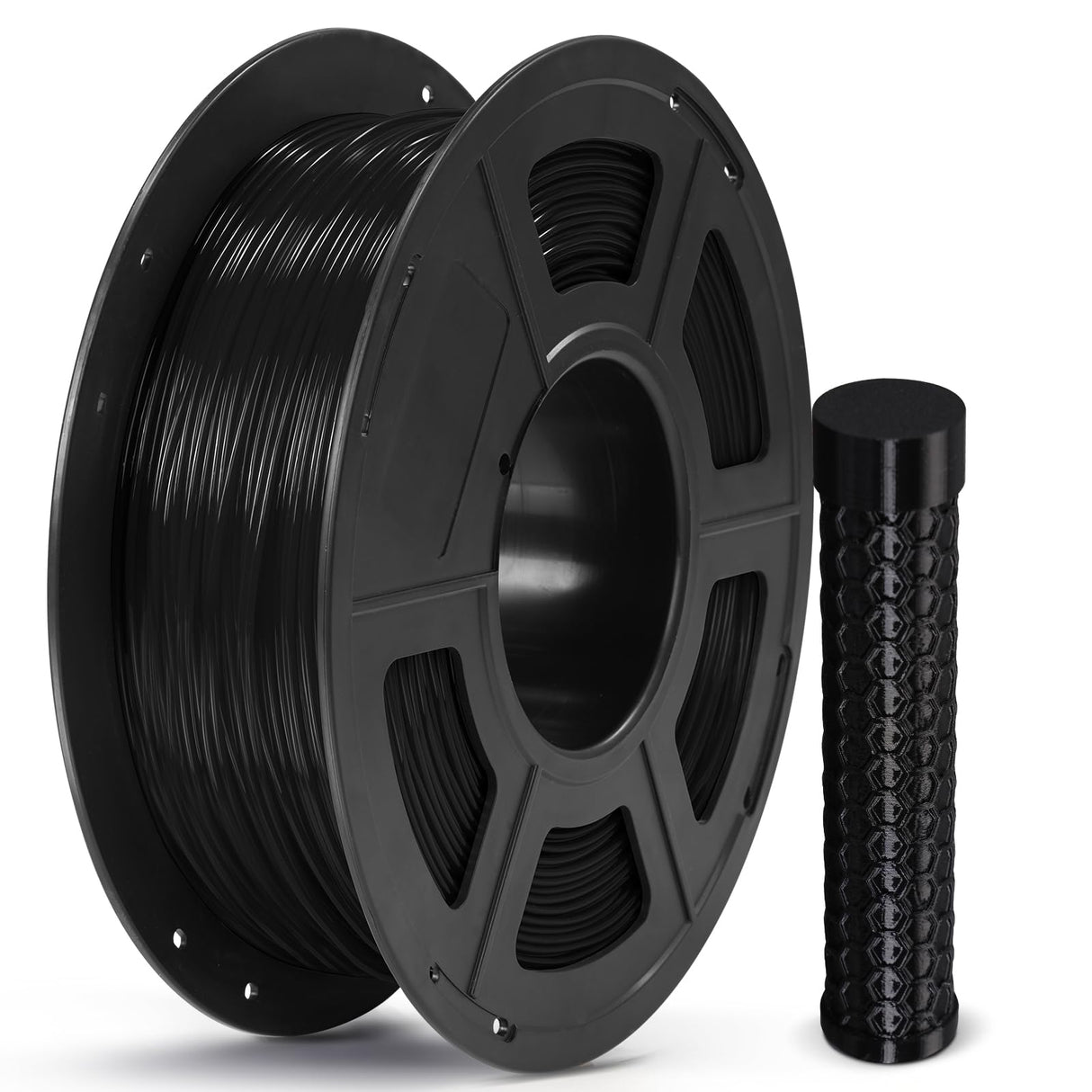 ANYCUBIC TPU Filament 1.75mm, 95A Soft Flexible 3D Printer Filament, Dimensional Accuracy +/- 0.02mm, Print with Most FDM 3D Printers, 1KG Spool, Black ANYCUBIC