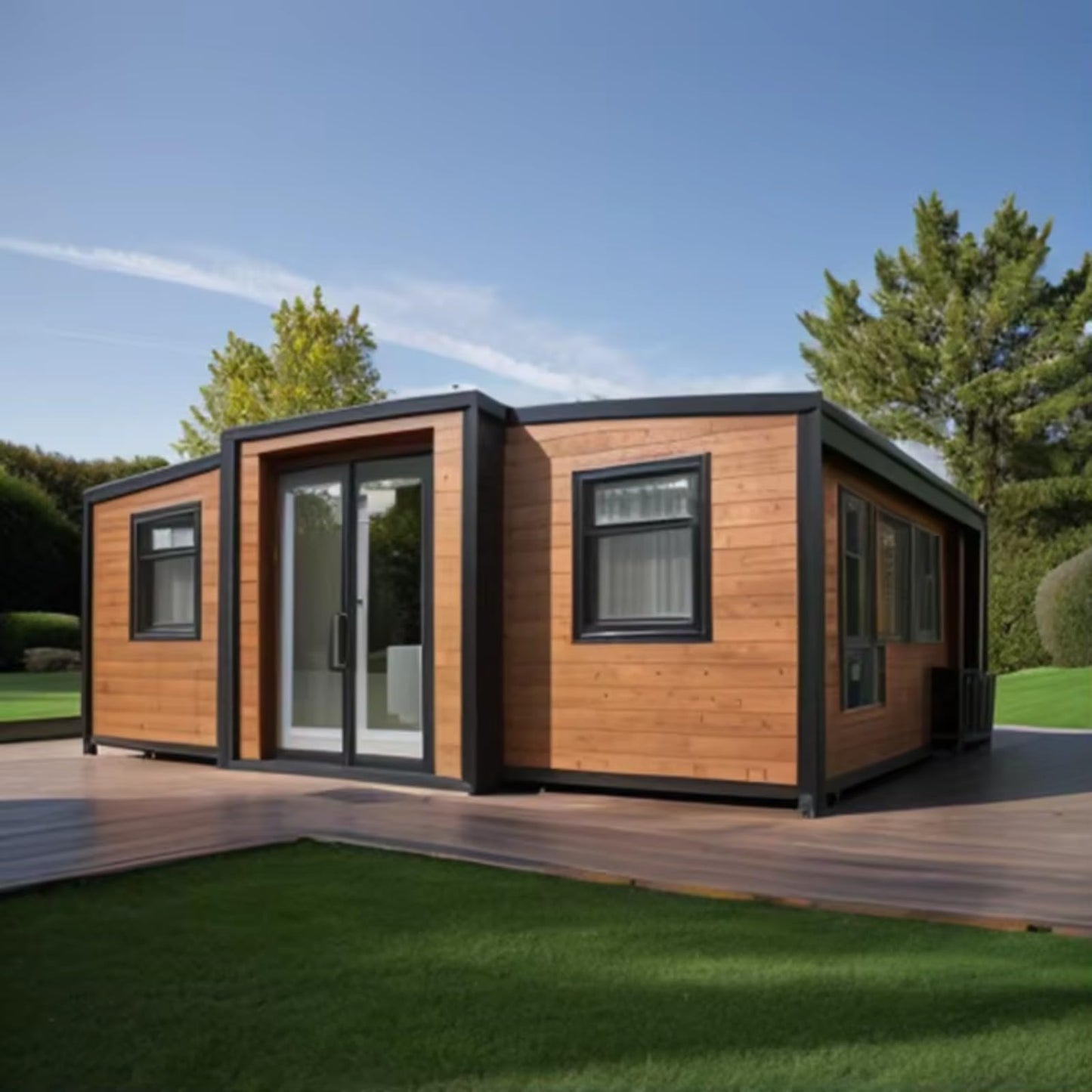 Luxury Prefab House Economical Portable 2 Bedroom Living Tiny Home Modular House - WoodArtSupply