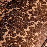 Furniture of America Eduard Traditional Faux Leather Cushioned Sofa in Brown Furniture of America