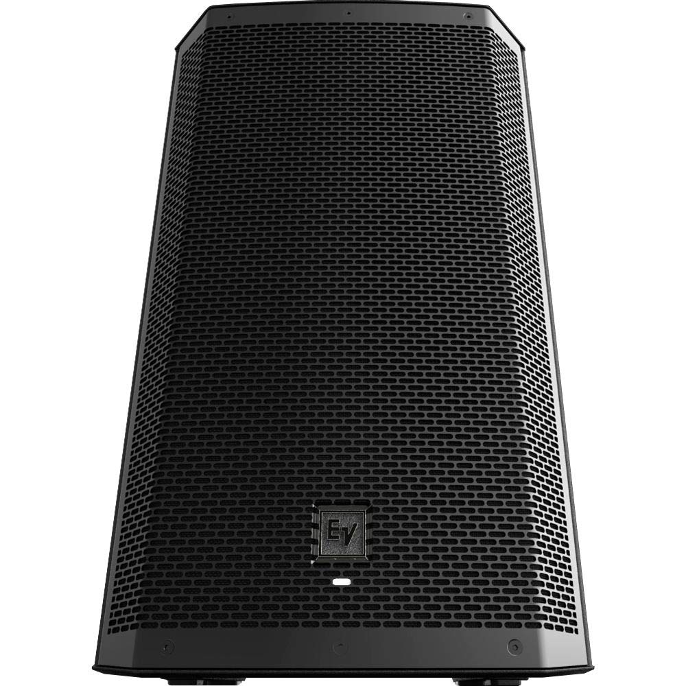 Electro-Voice ZLX-12BT 12" 2-Way 1000W Bluetooth Powered Loudspeaker (Black) with Steel Speaker Stand, Stand Bag 51"& XLR Cable Bundle Electro-Voice