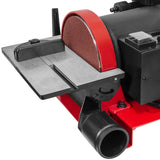 XtremepowerUS 1" x 30" Inch Belt Sander with 5" Disc Sander, Bench Sander with 1/3HP Motor for Woodworking 2-in-1 Bench Sander Combo XtremepowerUS