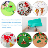 HaoFeijh Black Felt Fabric 72 * 36 Inch Wide 1.6mm,Fabric Sheets Soft Woven Acrylic Craft Fabric for DIY Craftwork Sewing Patchwork,Craft Felt HaoFeiJH