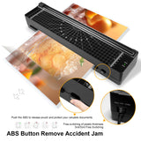 Office Laminator Machine for Professional Presentations & Home Use, 13-inch Wide Thermal Hot Laminating, Jam-Proof Design with Auto-Feed, Durable for ID Cards & Document Protection-A3-399 Queceuy