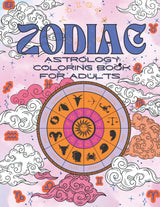 Zodiac Adult Coloring Book: Astrology Coloring book for adults with Cosmic Constellations, traits, elements, planets, celestial designs of each sign Majosta