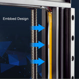 UniTak3D Ender 3 3D Printer LED Light 24V 7.5W Dual Sides Embedded Light Bar Strip Upgrades for Ender 3 V2, Ender 3 Pro,Ender 3 S1,CR6SE, Voxlab Aquila-2020 Profile UniTak3D